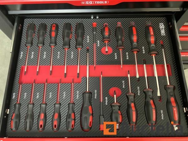 Grote foto gereedschapswagen sg tools 311 delig doe het zelf en verbouw overige doe het zelf en verbouw