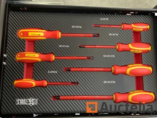 Grote foto gereedschapswagen sg tools 311 delig doe het zelf en verbouw overige doe het zelf en verbouw