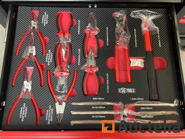 Grote foto gereedschapswagen sg tools 311 delig doe het zelf en verbouw overige doe het zelf en verbouw