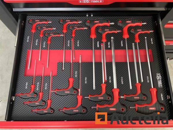 Grote foto gereedschapswagen sg tools 311 delig doe het zelf en verbouw overige doe het zelf en verbouw