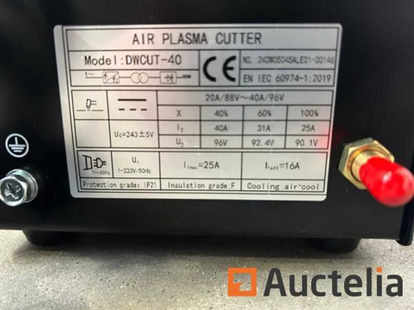 Grote foto plasmasnijmachine daewoo dwcut40 doe het zelf en verbouw overige doe het zelf en verbouw