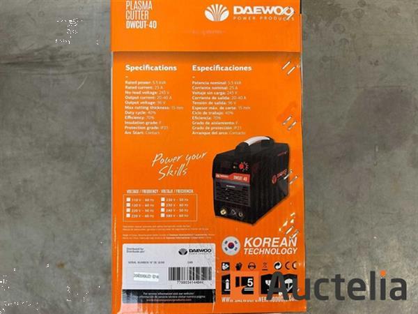 Grote foto plasmasnijmachine daewoo dwcut40 doe het zelf en verbouw overige doe het zelf en verbouw