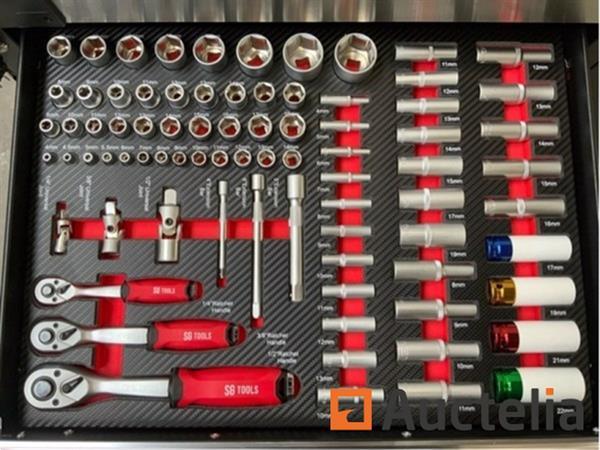 Grote foto gereedschapswagen sg tools 274 delig doe het zelf en verbouw overige doe het zelf en verbouw