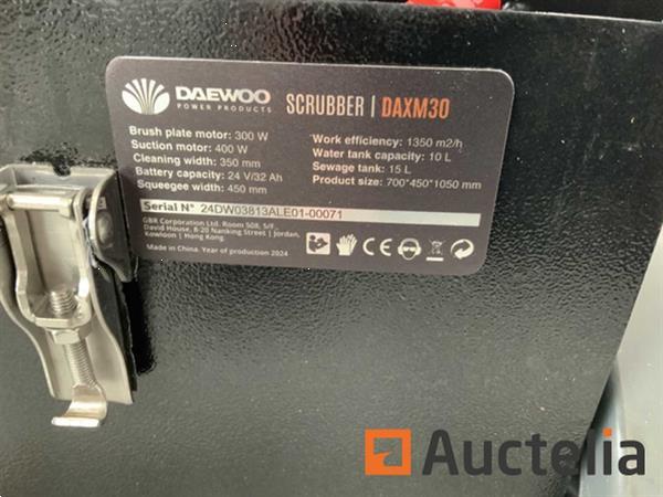 Grote foto daewoo daxm30 schrobmachine doe het zelf en verbouw overige doe het zelf en verbouw