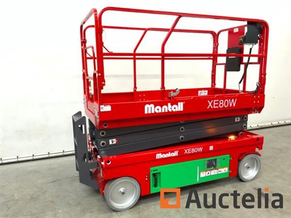 Grote foto mantall xe80w schaarhoogwerker 8m doe het zelf en verbouw overige doe het zelf en verbouw