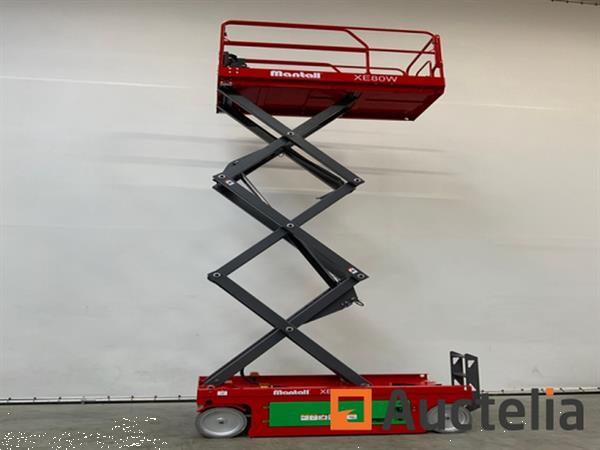 Grote foto mantall xe80w schaarhoogwerker 8m doe het zelf en verbouw overige doe het zelf en verbouw