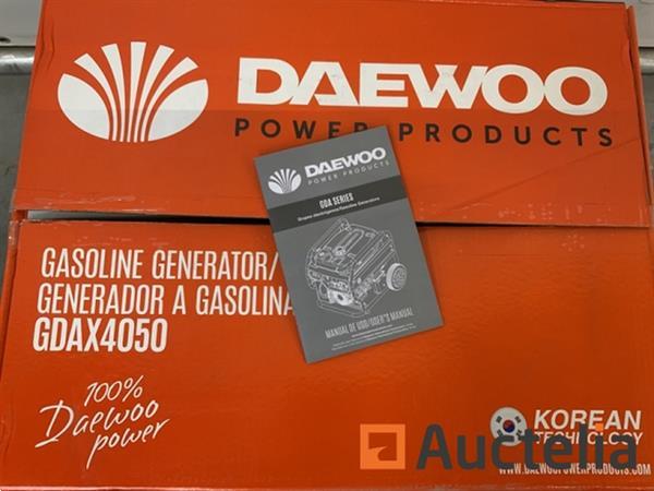 Grote foto daewoo gdax4050 benzine generator doe het zelf en verbouw overige doe het zelf en verbouw