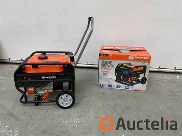 Grote foto daewoo gdax4050 benzine generator doe het zelf en verbouw overige doe het zelf en verbouw
