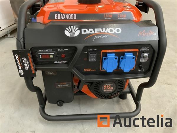 Grote foto daewoo gdax4050 benzine generator doe het zelf en verbouw overige doe het zelf en verbouw