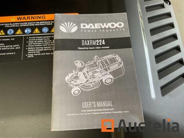 Grote foto daewoo daxrm224 zitmaaier doe het zelf en verbouw overige doe het zelf en verbouw
