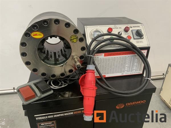 Grote foto daewoo da5100 hc hydraulische slangenpers doe het zelf en verbouw overige doe het zelf en verbouw