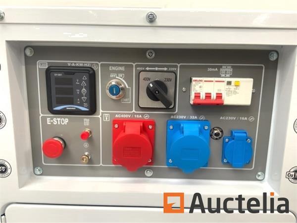 Grote foto daewoo ddae10500dse 3g diesel generator doe het zelf en verbouw overige doe het zelf en verbouw