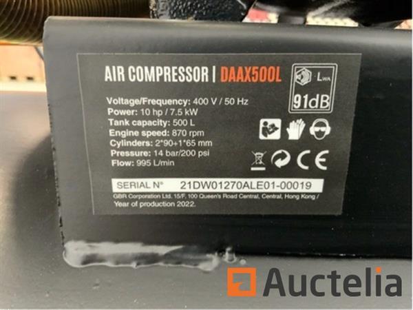 Grote foto daewoo daax500l luchtcompressor doe het zelf en verbouw overige doe het zelf en verbouw