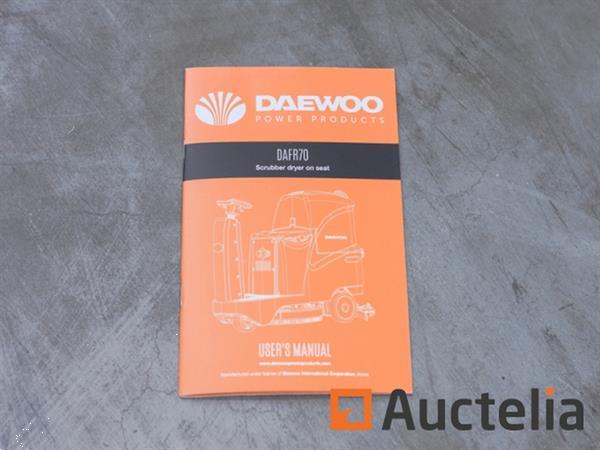 Grote foto daewoo dafr70 zit schrobmachine doe het zelf en verbouw overige doe het zelf en verbouw