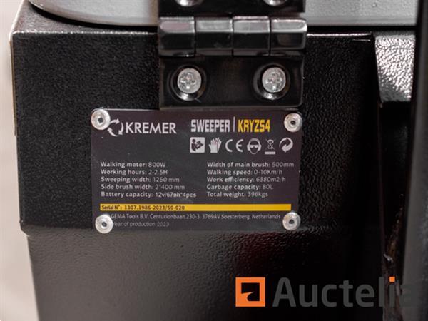 Grote foto zit veegmachine kremer kryzs4 doe het zelf en verbouw overige doe het zelf en verbouw