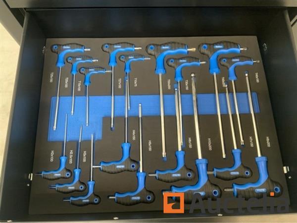 Grote foto gereedschapswagen 250 delig doe het zelf en verbouw overige doe het zelf en verbouw