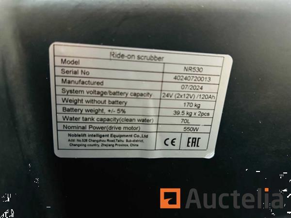 Grote foto zit schrobmachine noblelift nr530 doe het zelf en verbouw overige doe het zelf en verbouw