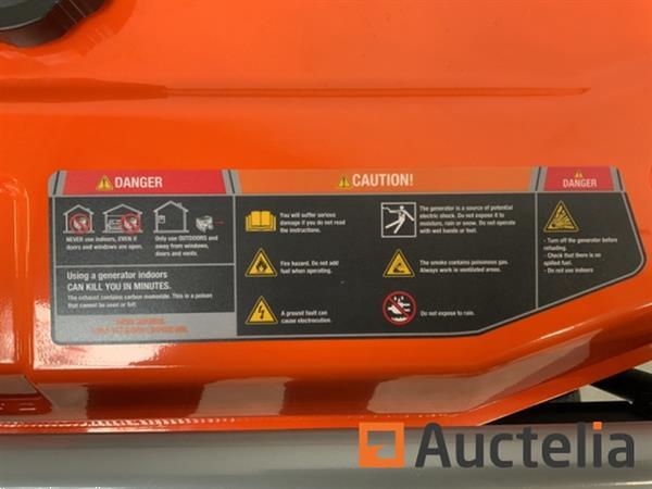 Grote foto daewoo gdax9250e benzine generator doe het zelf en verbouw overige doe het zelf en verbouw