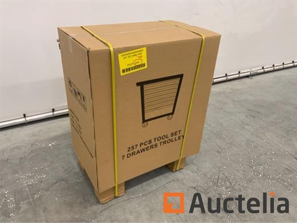 Grote foto gereedschapswagen sg tools 257 delig doe het zelf en verbouw overige doe het zelf en verbouw