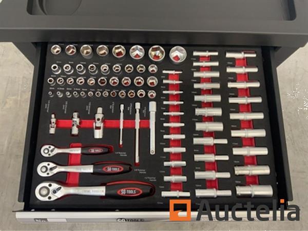 Grote foto gereedschapswagen sg tools 257 delig doe het zelf en verbouw overige doe het zelf en verbouw