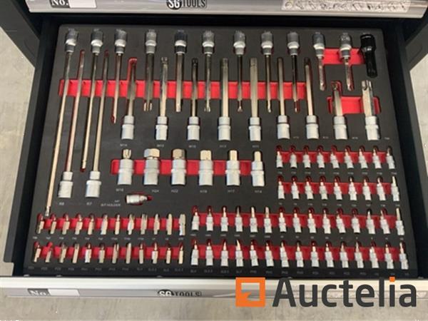Grote foto gereedschapswagen sg tools 257 delig doe het zelf en verbouw overige doe het zelf en verbouw