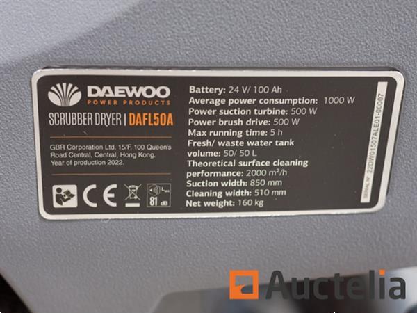 Grote foto daewoo dafl50a schrobmachine doe het zelf en verbouw overige doe het zelf en verbouw