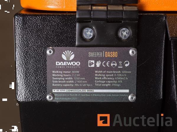 Grote foto daewoo das80 veegmachine veegmachine doe het zelf en verbouw overige doe het zelf en verbouw