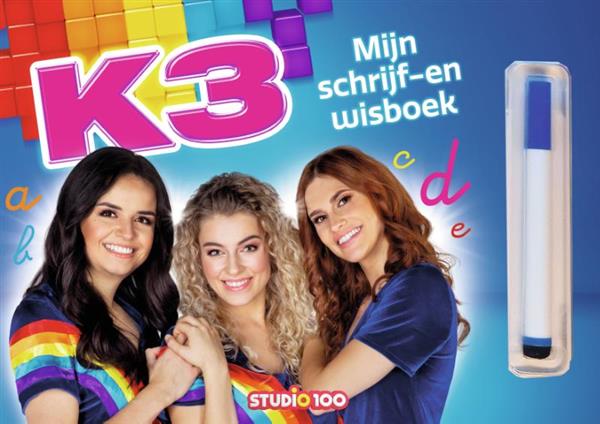 Grote foto k3 schrijf en wisboek boeken overige boeken