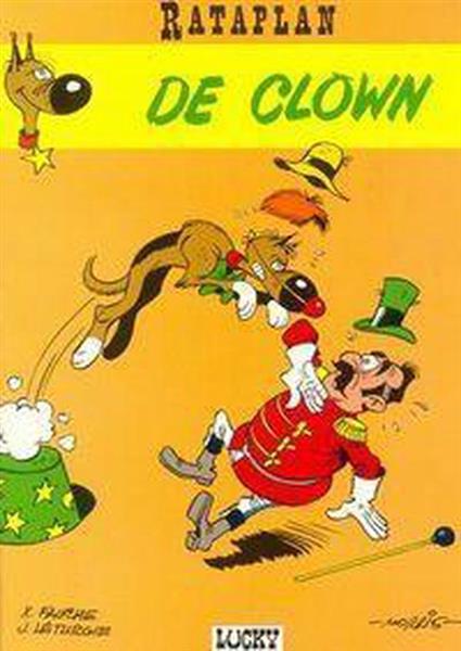 Grote foto de clown rataplan 4 boeken stripboeken