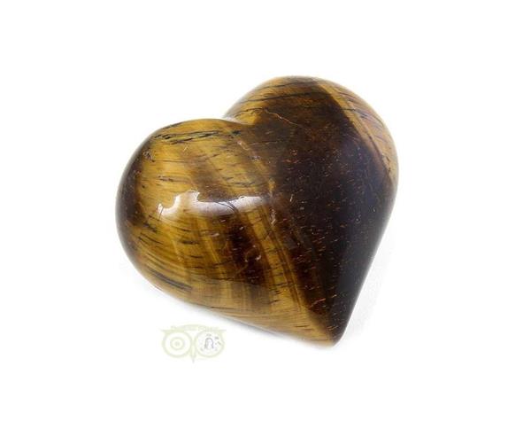 Grote foto tijgeroog hart nr 1 36 gram 4 cm verzamelen overige verzamelingen