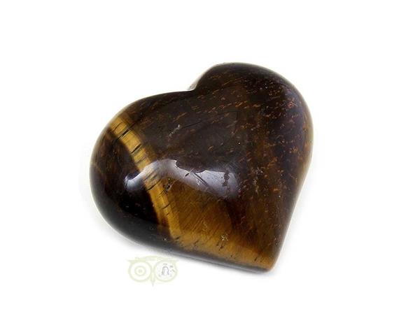 Grote foto tijgeroog hart nr 1 36 gram 4 cm verzamelen overige verzamelingen