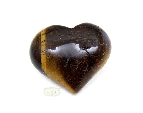 Grote foto tijgeroog hart nr 1 36 gram 4 cm verzamelen overige verzamelingen
