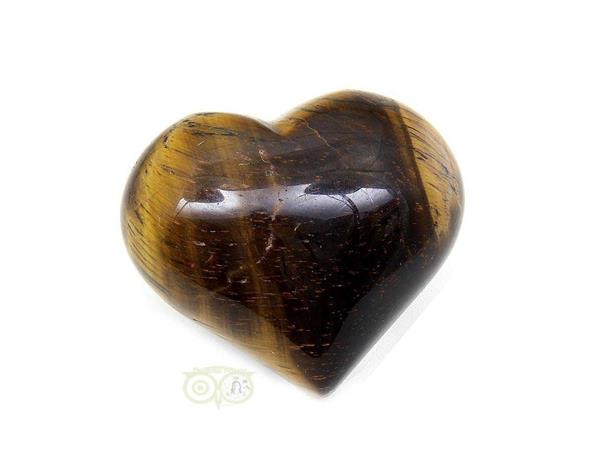 Grote foto tijgeroog hart nr 1 36 gram 4 cm verzamelen overige verzamelingen