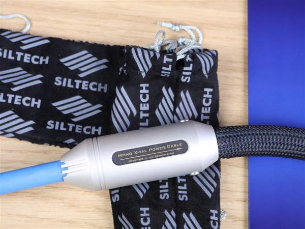 Grote foto siltech crown prince 35th anniversary highend silver audio power cable 1 25 metre audio tv en foto onderdelen en accessoires