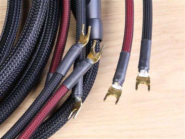 Grote foto transparent audio plus g6 audio speaker cables 3 6 metre audio tv en foto onderdelen en accessoires
