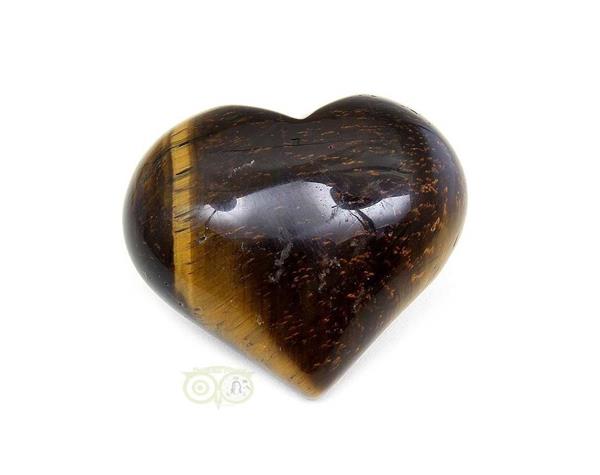 Grote foto tijgeroog hart nr 1 36 gram 4 cm verzamelen overige verzamelingen