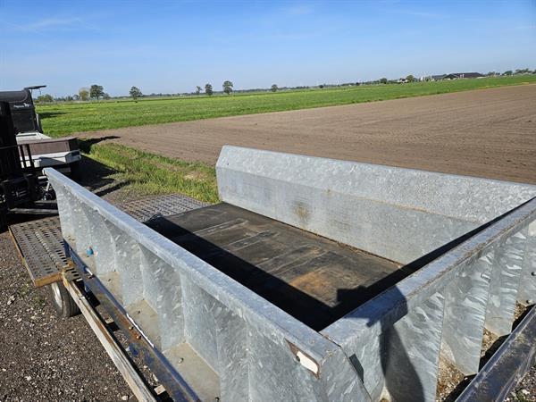 Grote foto pallerteerwagen schamelwagen visser agrarisch aanhangwagens