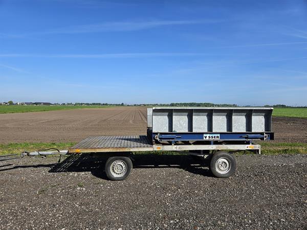Grote foto pallerteerwagen schamelwagen visser agrarisch aanhangwagens