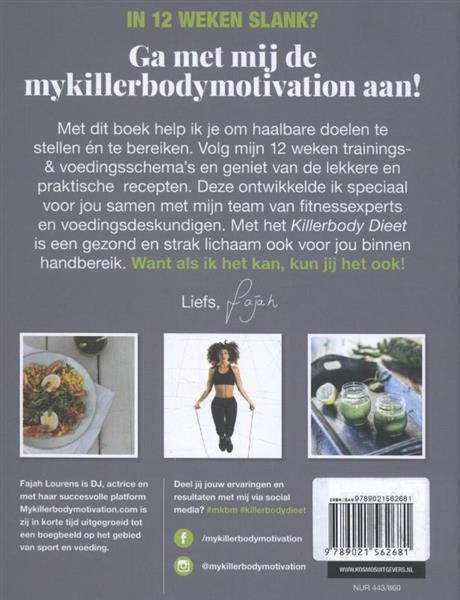 Grote foto killerbody dieet killerbody 1 boeken kookboeken
