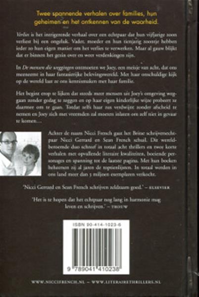 Grote foto verlies de mensen die weggingen boeken thrillers