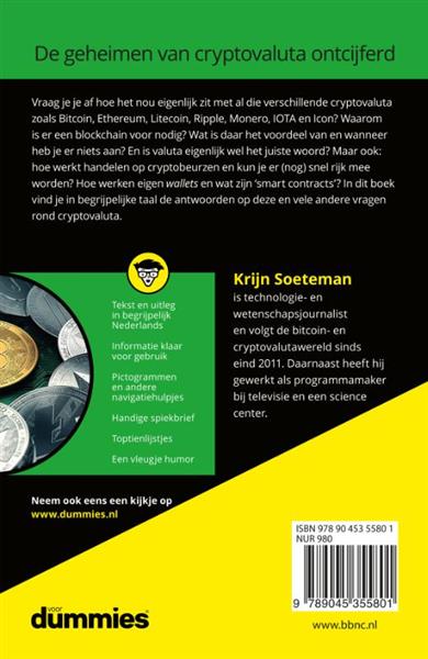 Grote foto cryptovaluta voor dummies boeken informatica computer