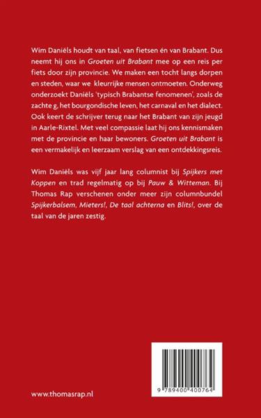 Grote foto groeten uit brabant boeken literatuur