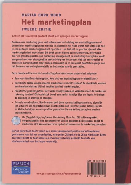 Grote foto het marketingplan 2e editie boeken overige boeken