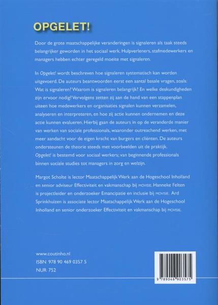 Grote foto opgelet boeken politiek en maatschappij