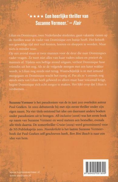Grote foto bon bini beach boeken thrillers