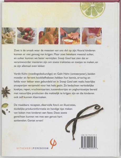 Grote foto snoep goed boeken kookboeken