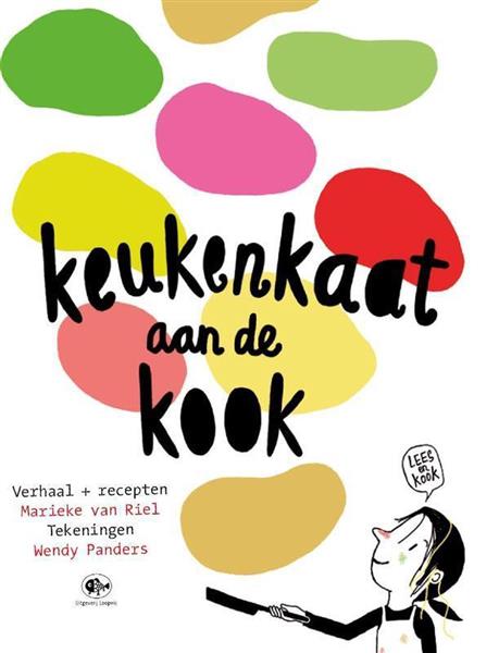 Grote foto keukenkaat aan de kook boeken jeugd 13 jaar en ouder
