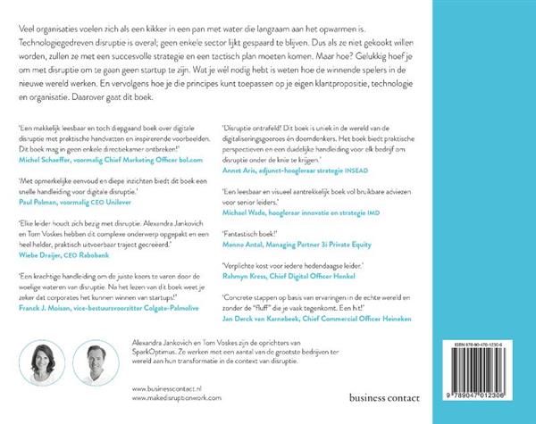 Grote foto make disruption work boeken overige boeken