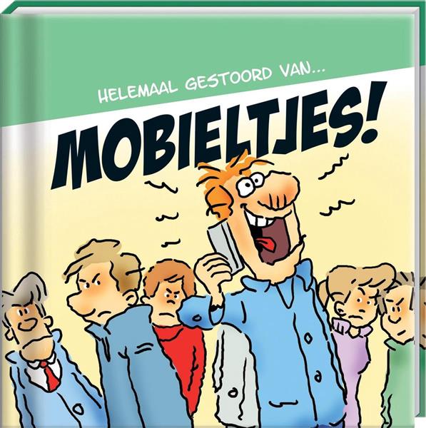 Grote foto mobieltjes humor cadeaureeks helemaal gestoord van... boeken stripboeken