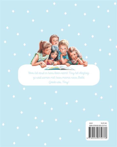 Grote foto tiny in het vliegtuig tiny nieuwe stijl 15 boeken jeugd 13 jaar en ouder